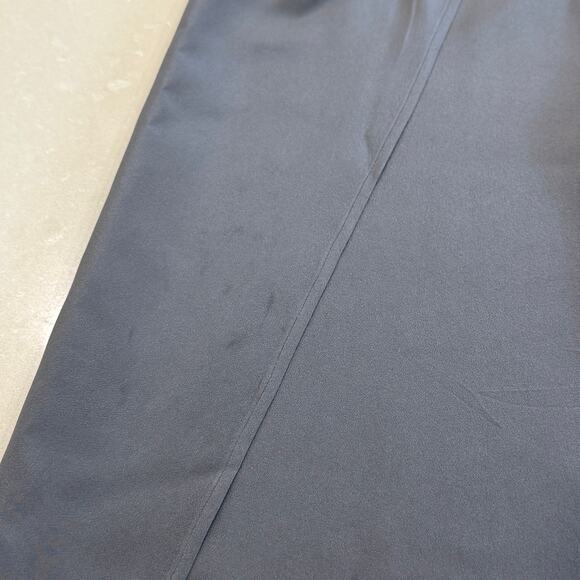 Inclán Studio Silk Split Leg Culottes Pants Gray Small - Picture 7 of 8